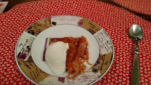 Carrot Pudding with Ricotta